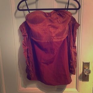 Revolve sandy dress in rust